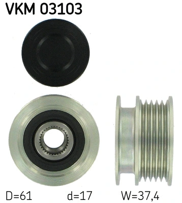 Alternator Freewheel Clutch (VKM 03103)