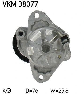Tensioner Pulley, V-ribbed belt
