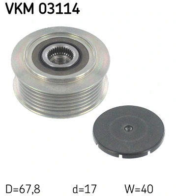 Alternator Freewheel Clutch (VKM 03114)