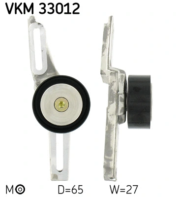 Tensioner Pulley, V-ribbed belt (VKM 33012)