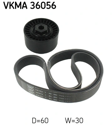 V-Ribbed Belt Set (VKMA 36056)