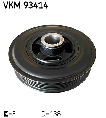 Belt Pulley, crankshaft (VKM 93414)