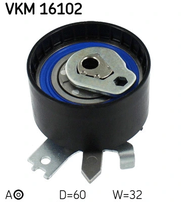 Tensioner Pulley, timing belt (VKM 16102)