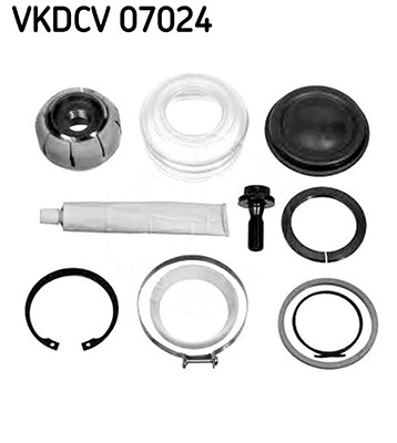 Repair Kit, suspension strut support mount (VKDCV 07024)