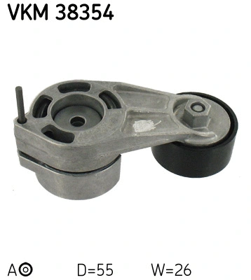 Tensioner Pulley, V-ribbed belt (VKM 38354)