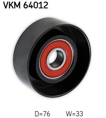 Deflection/Guide Pulley, V-ribbed belt