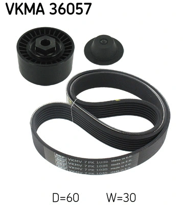 V-Ribbed Belt Set (VKMA 36057)