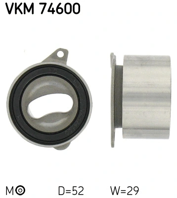 Tensioner Pulley, timing belt (VKM 74600)