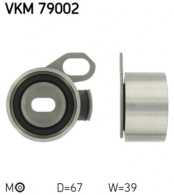 Tensioner Pulley, timing belt (VKM 79002)