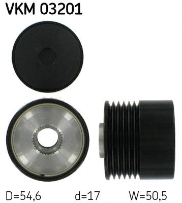Alternator Freewheel Clutch (VKM 03201)