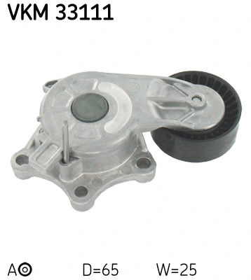 Tensioner Pulley, V-ribbed belt (VKM 33111)