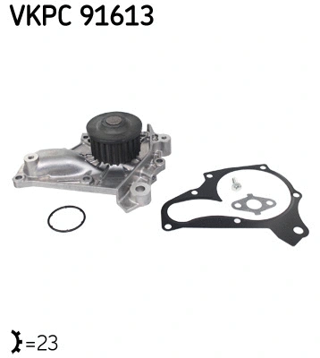 Water Pump, engine cooling (VKPC 91613)