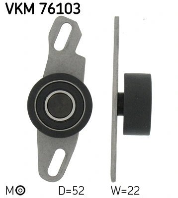 Tensioner Pulley, timing belt (VKM 76103)