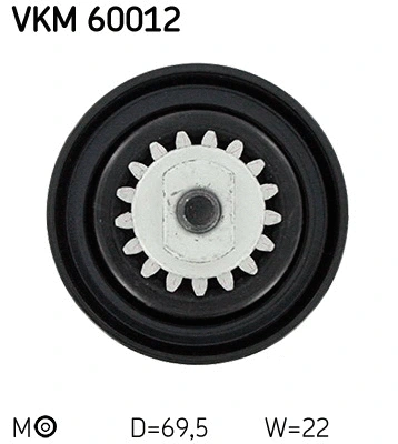 Tensioner Pulley, V-ribbed belt