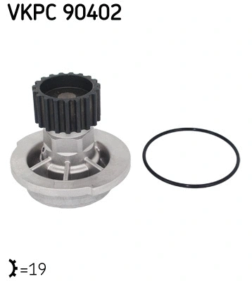 Water Pump, engine cooling (VKPC 90402)