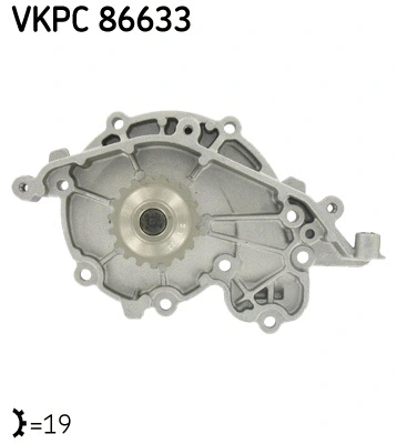Water Pump, engine cooling (VKPC 86633)