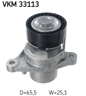 Tensioner Pulley, V-ribbed belt (VKM 33113)
