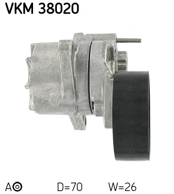 Tensioner Pulley, V-ribbed belt
