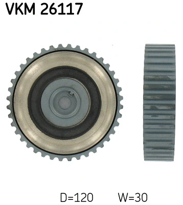 Deflection/Guide Pulley, timing belt (VKM 26117)