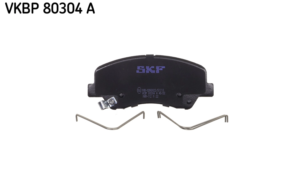 Brake Pad Set, disc brake (VKBP 80304 A)