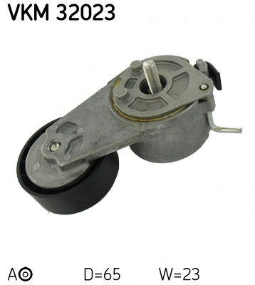 Tensioner Pulley, V-ribbed belt (VKM 32023)