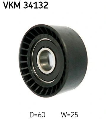 Deflection/Guide Pulley, V-ribbed belt