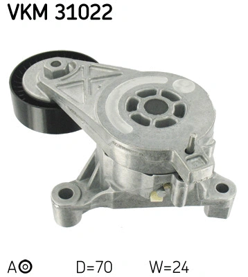 Tensioner Pulley, V-ribbed belt (VKM 31022)