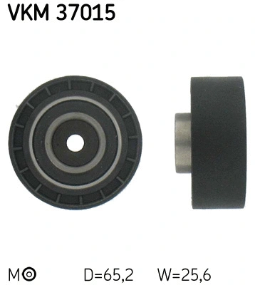Tensioner Pulley, V-ribbed belt (VKM 37015)