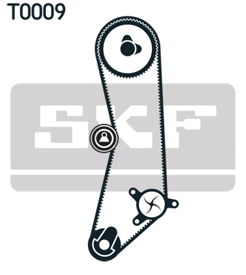 Water Pump & Timing Belt Kit (VKMC 02202)