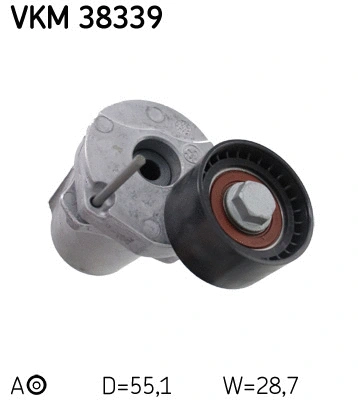 Tensioner Pulley, V-ribbed belt