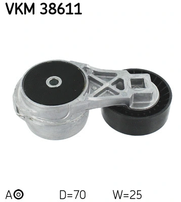 Tensioner Pulley, V-ribbed belt (VKM 38611)