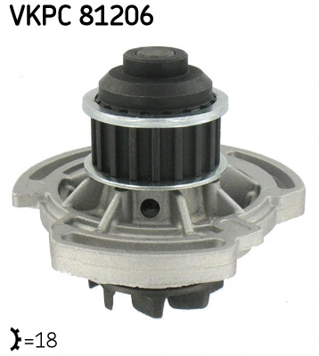Water Pump, engine cooling (VKPC 81206)