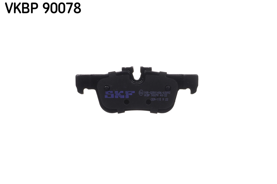 Brake Pad Set, disc brake (VKBP 90078)