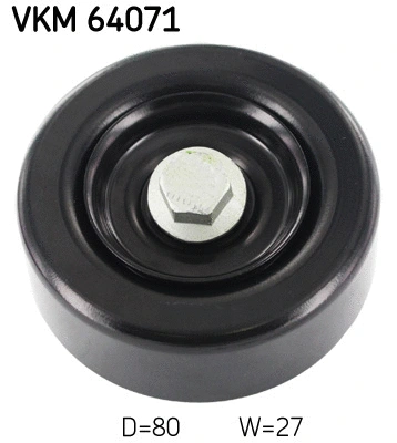 Deflection/Guide Pulley, V-ribbed belt (VKM 64071)