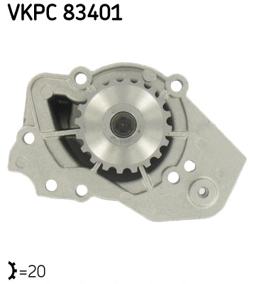 Water Pump, engine cooling (VKPC 83401)
