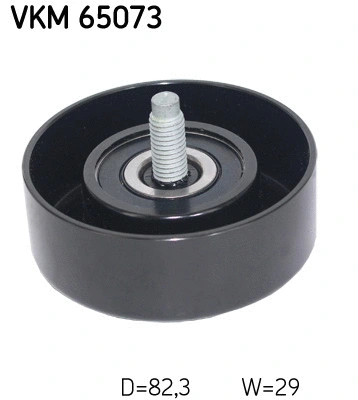 Deflection/Guide Pulley, V-ribbed belt (VKM 65073)