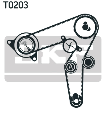 Timing Belt Kit (VKMA 02197)