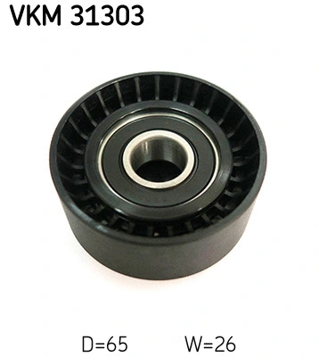 Deflection/Guide Pulley, V-ribbed belt