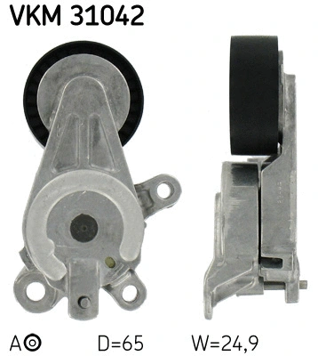 Tensioner Pulley, V-ribbed belt (VKM 31042)