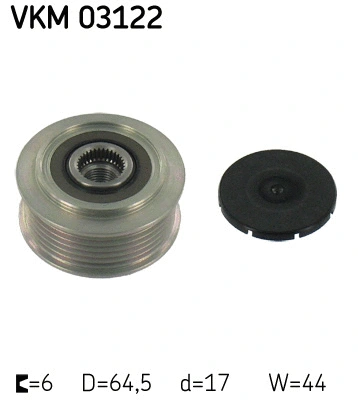 Alternator Freewheel Clutch (VKM 03122)