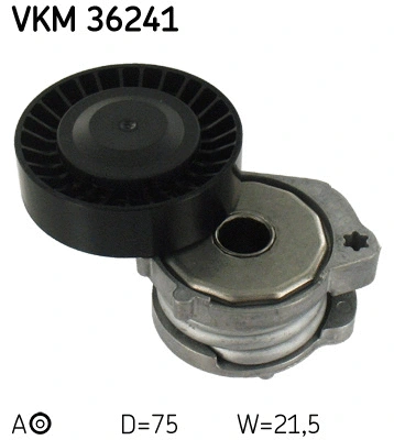 Tensioner Pulley, V-ribbed belt (VKM 36241)