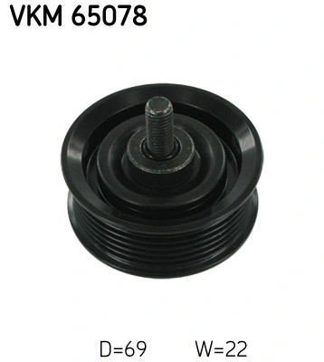 Deflection/Guide Pulley, V-ribbed belt (VKM 65078)