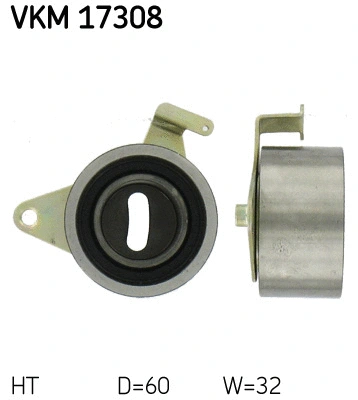 Tensioner Pulley, timing belt (VKM 17308)