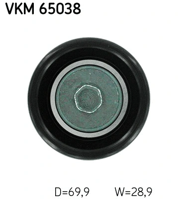 Deflection/Guide Pulley, V-ribbed belt
