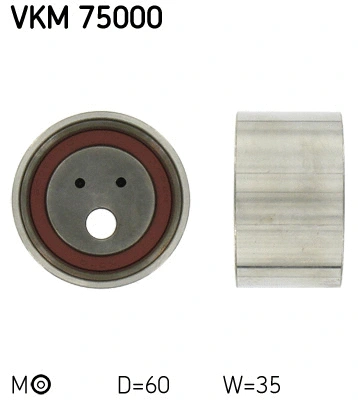 Tensioner Pulley, timing belt (VKM 75000)