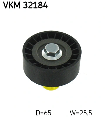 Deflection/Guide Pulley, V-ribbed belt (VKM 32184)