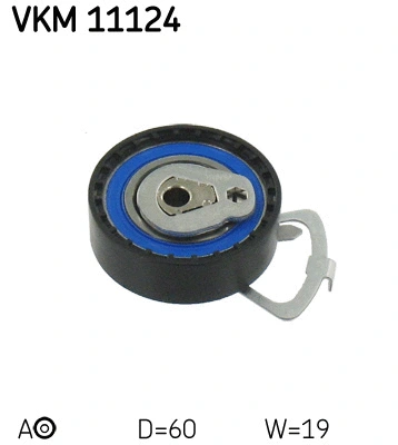 Tensioner Pulley, timing belt (VKM 11124)