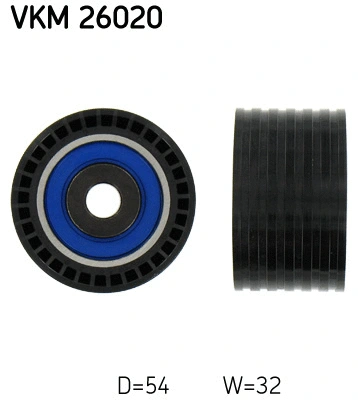 Deflection/Guide Pulley, timing belt (VKM 26020)
