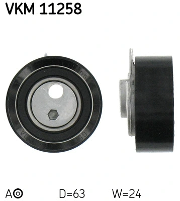 Tensioner Pulley, timing belt (VKM 11258)