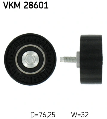 Deflection/Guide Pulley, timing belt (VKM 28601)